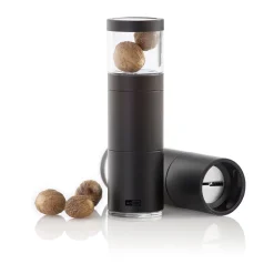 Adhoc Kräuter & Gewürze|Messer & Co. Entdecken|Muskatmühle 12 cm Muskatino schwarz