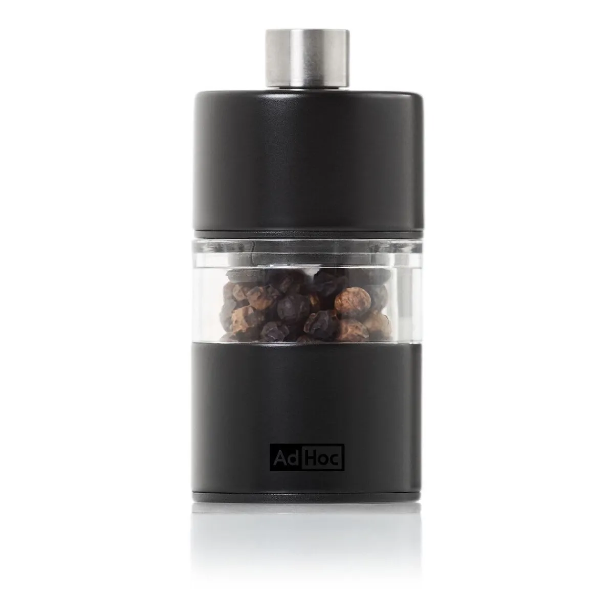 Adhoc Kräuter & Gewürze|Messer & Co. Entdecken|Pfeffer-/Salzmühle 6 cm Minimill schwarz