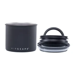 Airscape Kaffeedosen|Bestseller|Kaffeedose 250 g 10 cm schwarz