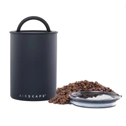 Kaffeedose 500 g 18 cm schwarz<Airscape