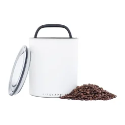 Airscape Kochwelt Entdecken|Kaffeemaschinen|Kaffeedose 1 kg 20 cm Kilo weiß