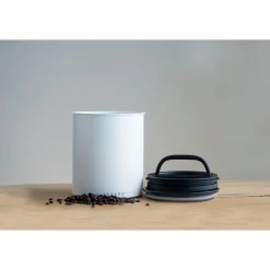 Airscape Kochwelt Entdecken|Kaffeemaschinen|Kaffeedose 1 kg 20 cm Kilo weiß