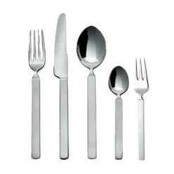 Alessi Besteck Set 6 Personen|Besteckgarnitur 30 tlg. Dry matt