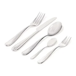Alessi Besteck Set 6 Personen|Italienische Genüsse|Besteckgarnitur 30-tlg. Nuovo Milano