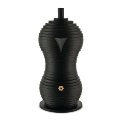 Alessi Espressokocher|Espressokocher 3 Tassen Pulcina schwarz