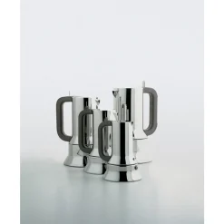 Alessi Espressomaschinen|Espressokocher 10 Tassen 9090 edelstahl