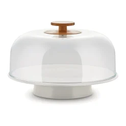 Alessi Muttertag|Etagere mit Deckel Mattina Warm Grey