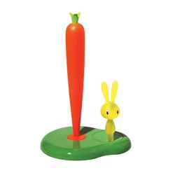 Küchenrollenhalter grün H. 29,4 cm Bunny & Carrot<Alessi Hot