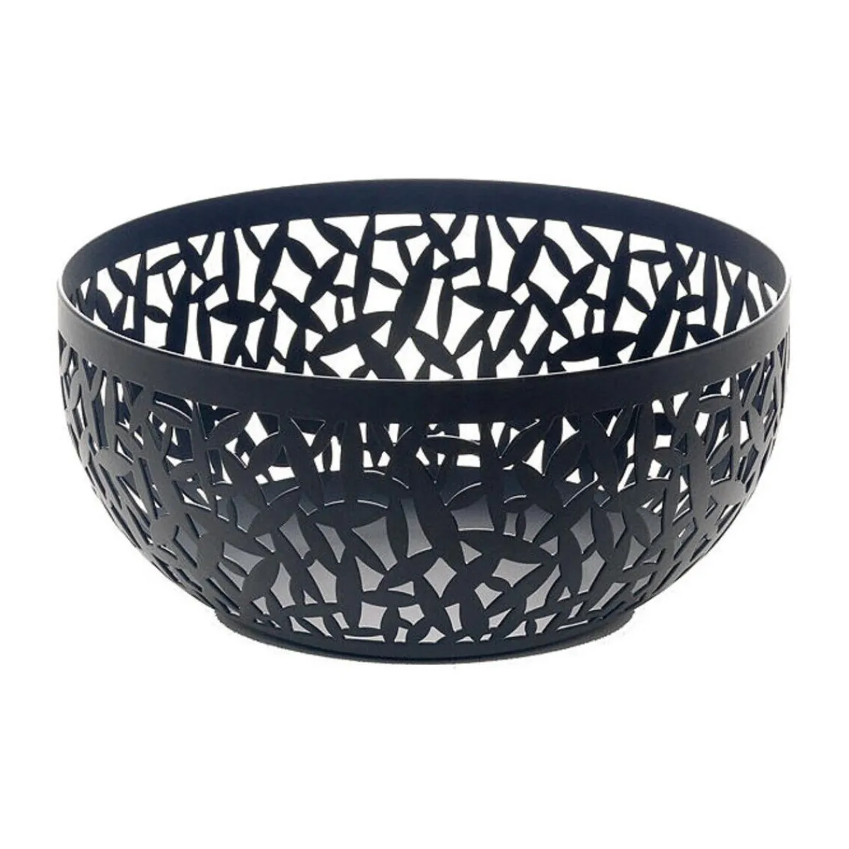 Obstschale 21 cm schwarz Cactus<Alessi Clearance