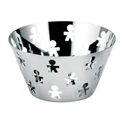 Alessi Schalen|Obstschale silber 23 cm Girotondo