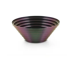 Alessi Schalen|Schale Maya D:25cm H:10cm purplegreen schillernd