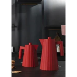 Wasserkocher 1,7 l 2400 W Plissé rot<Alessi Sale
