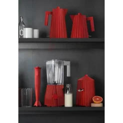 Wasserkocher 1,7 l 2400 W Plissé rot<Alessi Sale