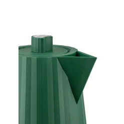 Alessi Kochwelt Entdecken|Wasserkocher|Wasserkocher 1,0 l 2400 W Plissé grün
