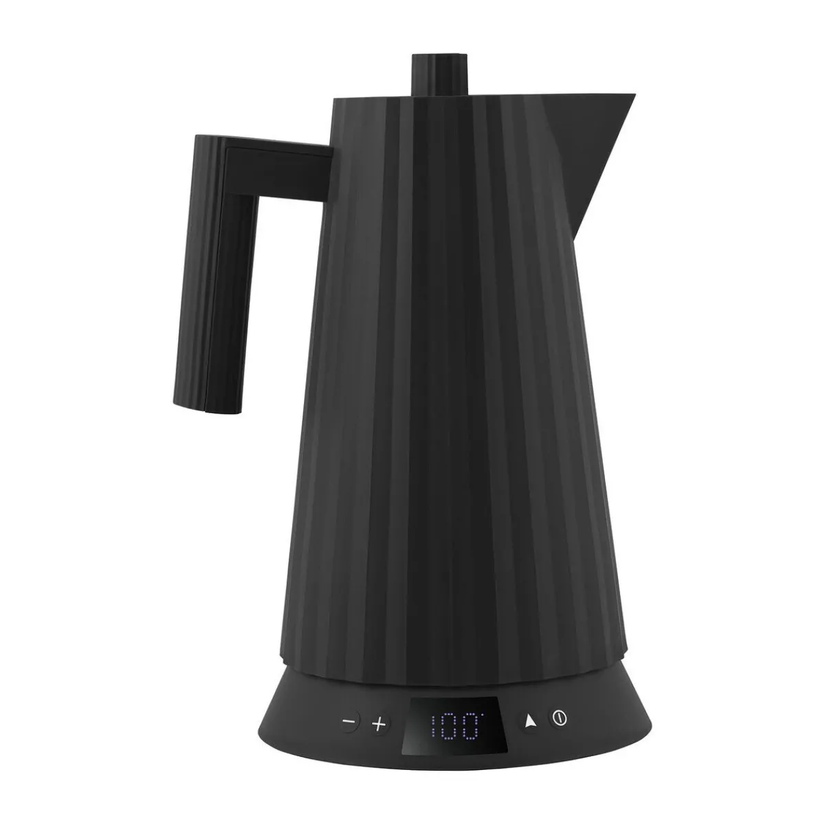 Wasserkocher 1,7 l 2200 W Plissé schwarz<Alessi Sale