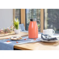Alfi Thermoskannen|Isolierkanne 1,0 l Skyline Deep Apricot Mat