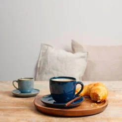 ASA Cappuccinotassen|Cappuccinotasse mit Untere 0,23 l Saisons Denim