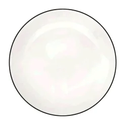 ASA Dessertteller|Dessertteller D. 21 cm A Table Ligne noir