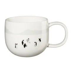 ASA Weihnachten|Becher|Henkelbecher 0,4 l Joy Snow Tracks South Pole