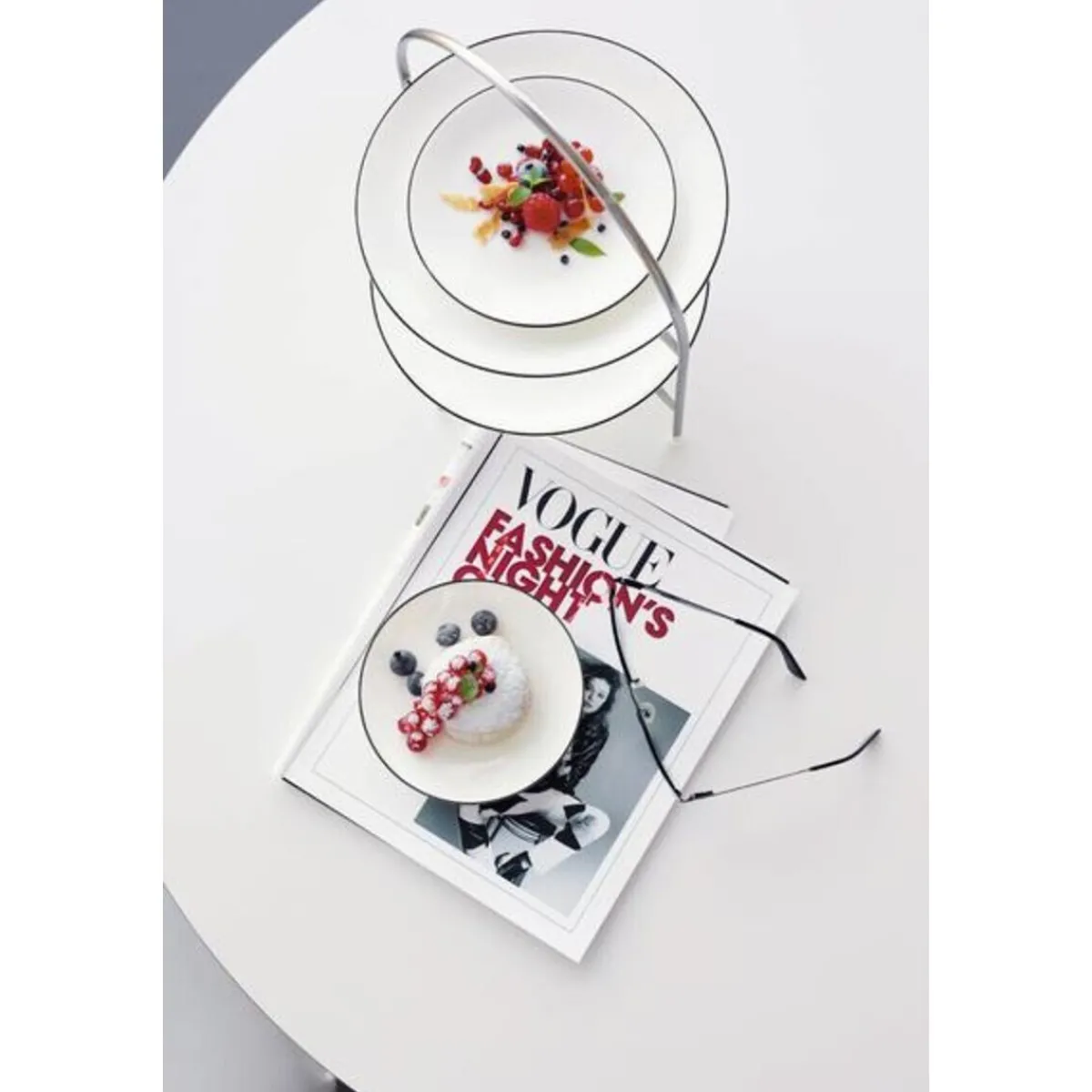 ASA Schüsseln|Schüssel 15 cm A Table Ligne Noir