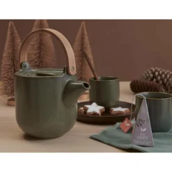Teekanne m. Holzgriff 1ltr. Coppa Nori<ASA Clearance