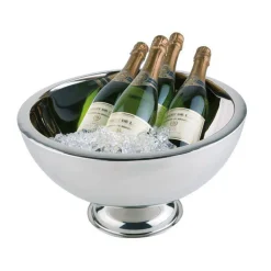Assheuer & Pott Weihnachten|Silvesterparty|Champagnerkühler doppelwandig Edelstahl Ø 44cm