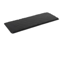 Naturschieferplatte 30x12 cm schwarz<Assheuer & Pott Discount