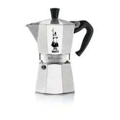 Bialetti Espressokocher|Espressokocher 4 Tassen Moka Express silber