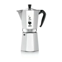 Espressokocher 12 Tassen Moka Express silber<Bialetti Hot
