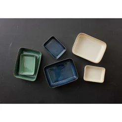 Auflaufform 21x28x8 cm creme<Bitz Clearance