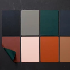 Tischset 4er Pack schwarz/grau 46x33cm<Bitz Hot