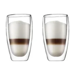 Bodum Kuschelige Winterzeit|Glas 2er-Set Pavina klar