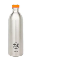 24bottles Bestseller|Vatertag|Trinkflasche 1,0 l Urban Bottle Brushed Steel