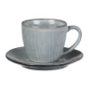 Broste Copenhagen Kaffeetassen|Muttertag|Tasse mit Untere 0,15 l Nordic Sea Soft Blue