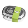 Lunchbox Magic grün Edelstahl 16,5x12,5x4,5cm<Brotzeit Outlet