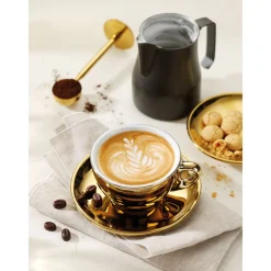 Cappuccinotasse Roma gold m. Untere<Cilio Clearance
