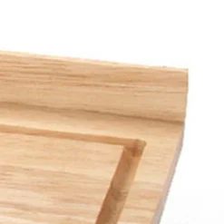 Back-/Arbeitsbrett 62x47x5 cm Gummibaum<Continenta Online