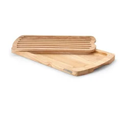 Brotschneidebrett Gummibaum 45x26x2cm<Continenta Discount