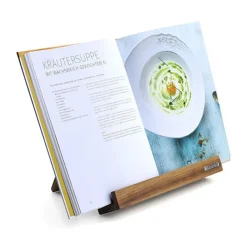 Continenta Messer & Co. Entdecken|Kochbuchhalter Akazie geölt 28 x 24 x 6 cm