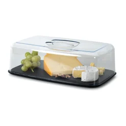 Continenta Servierplatten|Käseglocke 34x21x11 cm Duracore klar