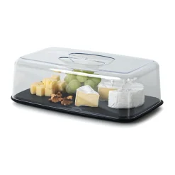 Continenta Servierplatten|Käseglocke 26x17x9 cm Duracore klar