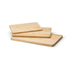 Continenta Frühstücksbretter|Messer & Co. Entdecken|Schneidebrett Gummibaum 29x18,5x1,2 cm