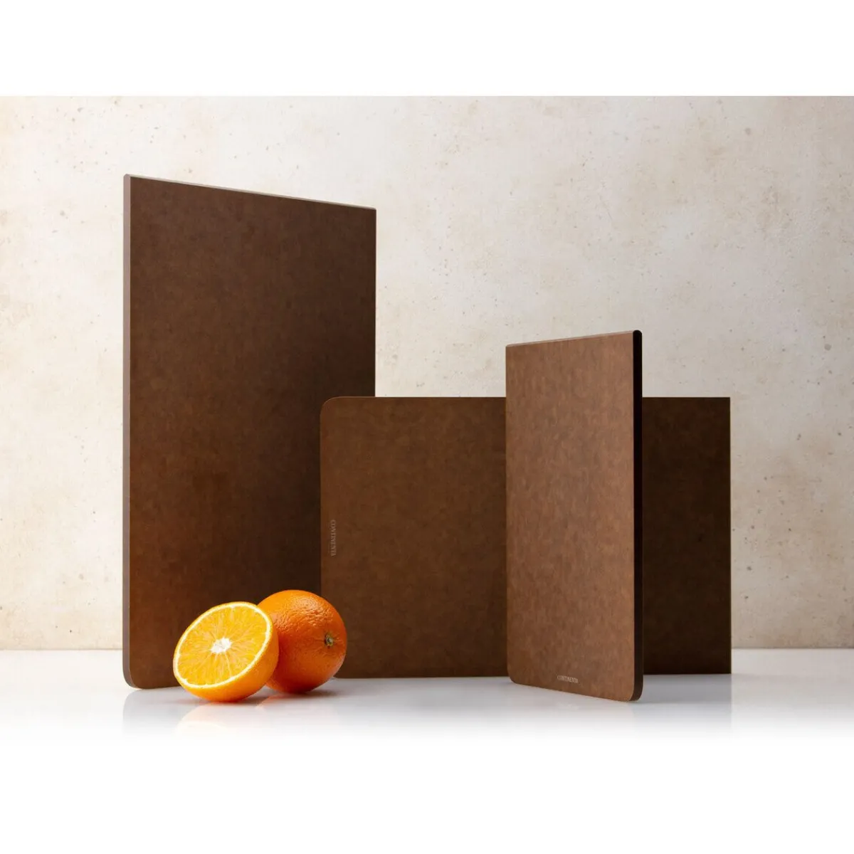 Continenta Messer & Co. Entdecken|Schneidebretter Aus Holz|Schneidebrett 29,5x20x0,7 cm Duracore braun