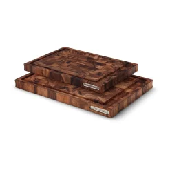 Continenta Tranchierbretter|Tranchierbrett m. Saftrille Akazie Stirnholz 36,5x25x2,8cm