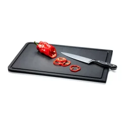 Tranchierbrett 44x30x1 cm Duracore grau<Continenta Sale