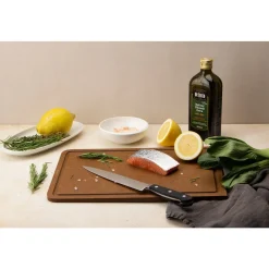 Continenta Messer & Co. Entdecken|Schneidebretter Aus Holz|Tranchierbrett 38x27x1 cm Duracore braun