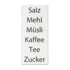 Continenta Kochwelt Entdecken|Weihnachtsbäckerei|Vorratsdose 20x10x15 cm weiß