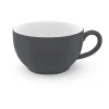 Cappuccinotasse 0,3 l Solid Color Anthrazit<Dibbern Hot