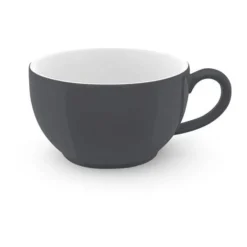 Cappuccinotasse 0,3 l Solid Color Anthrazit<Dibbern Hot