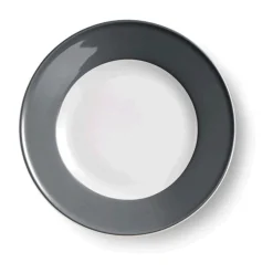 Dessertteller 19 cm Solid Color Anthrazit<Dibbern Outlet